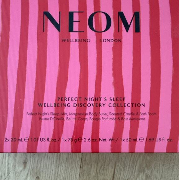 Neom Wellbeing London Perfect Night Sleep Discovery Collection Box - Picture 2 of 7